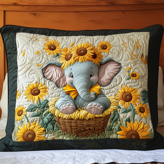 Peaceful Giant Quilted Bedding Pillow Case NCU0NT8148