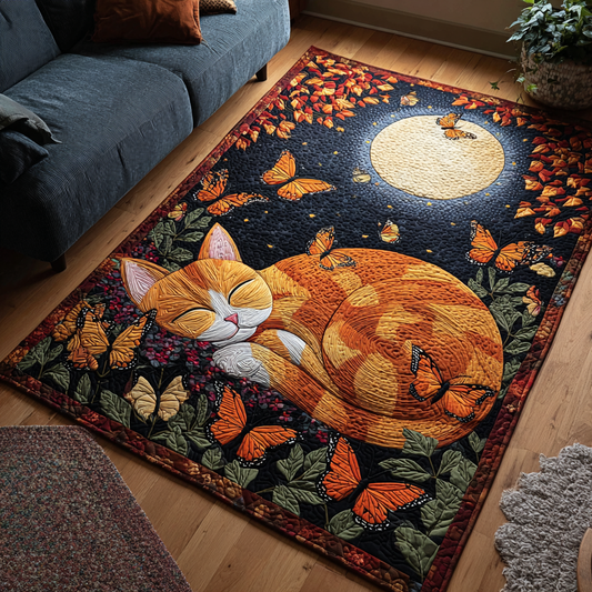 Peaceful Cat Area Rug NCU0DK10710