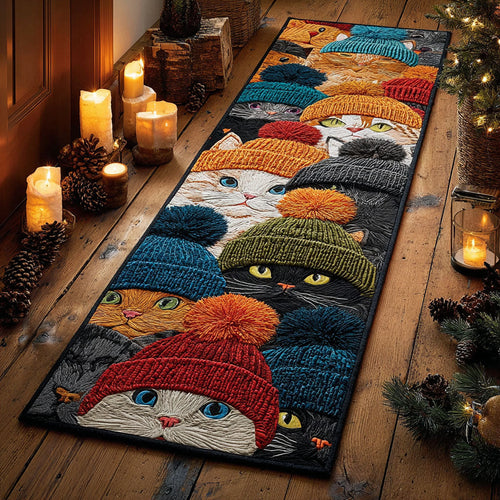 Peaceful Cat Runner Carpet NCU0DK11693