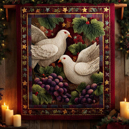 Peaceful Doves Quilted Blanket NCU0XD479