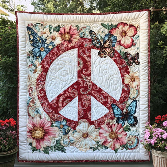 Peaceful Meadow Quilted Blanket NCU0NT7754