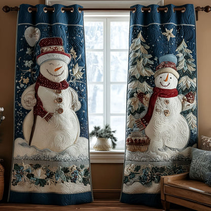 Peaceful Noel Quilted Curtains NCU0PT10207