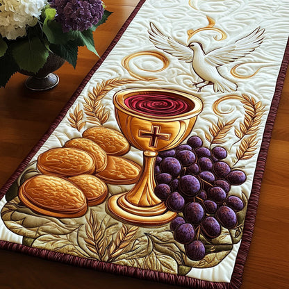 Peaceful Offering Quilted Table Runner NCU0NT6739