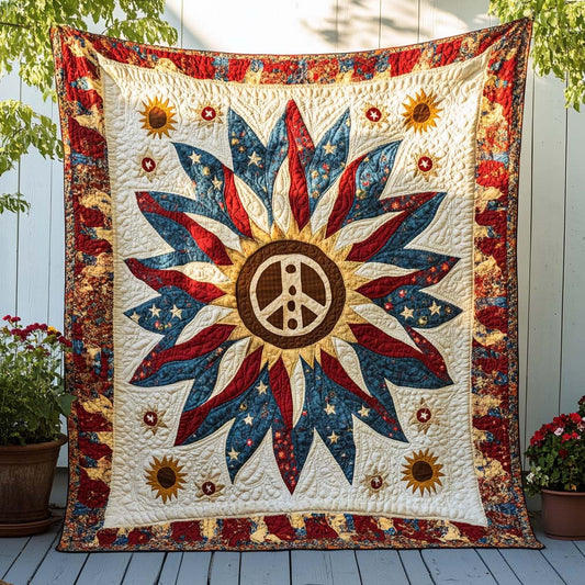 Peaceful Radiance Quilted Blanket NCU0NT7755