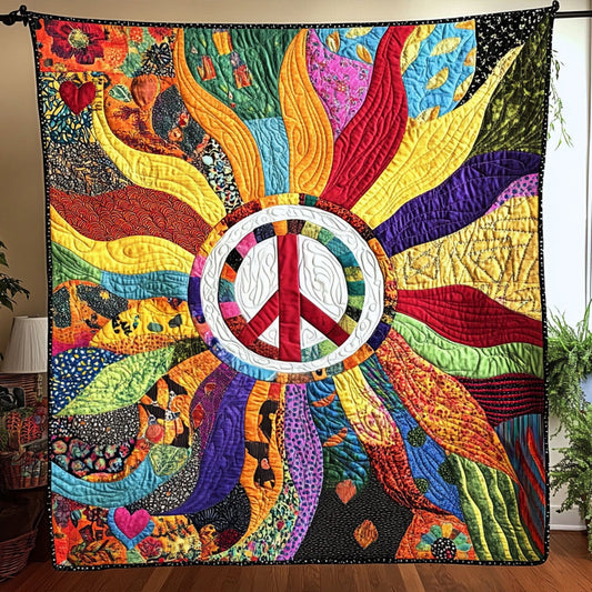 Peaceful Spirit Quilted Blanket NCU0PT5525