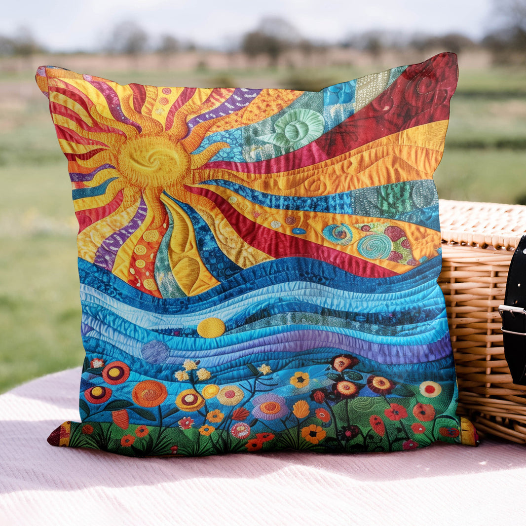 Vibrant View Quilted Pillow Case NCU0PVL128
