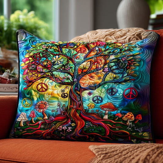 Peace of Life Quilted Bedding Pillow Case NCU0PT9006