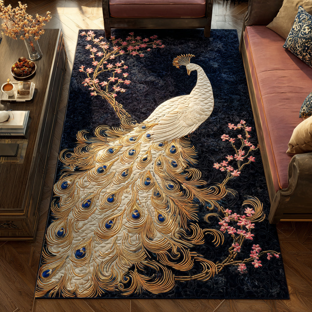 Peacock Night Blossom Area Rug NCU0HH800
