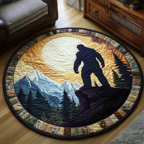 Peak Shadow Quilted Round Mat NCU0NT3815