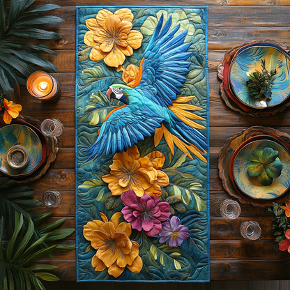 Peck of Color Quilted Table Runner NCU0DV3043