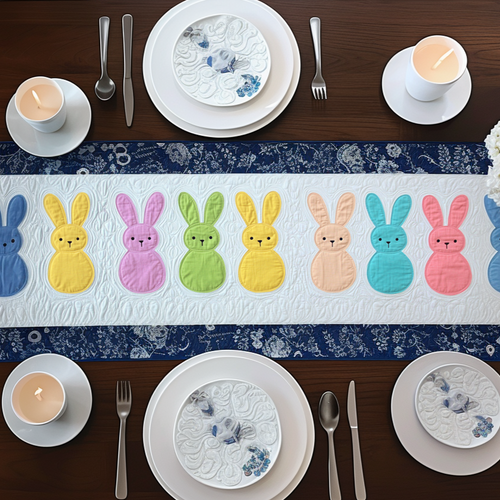 Peep Parade Quilted Table Runner NCU0DV4125