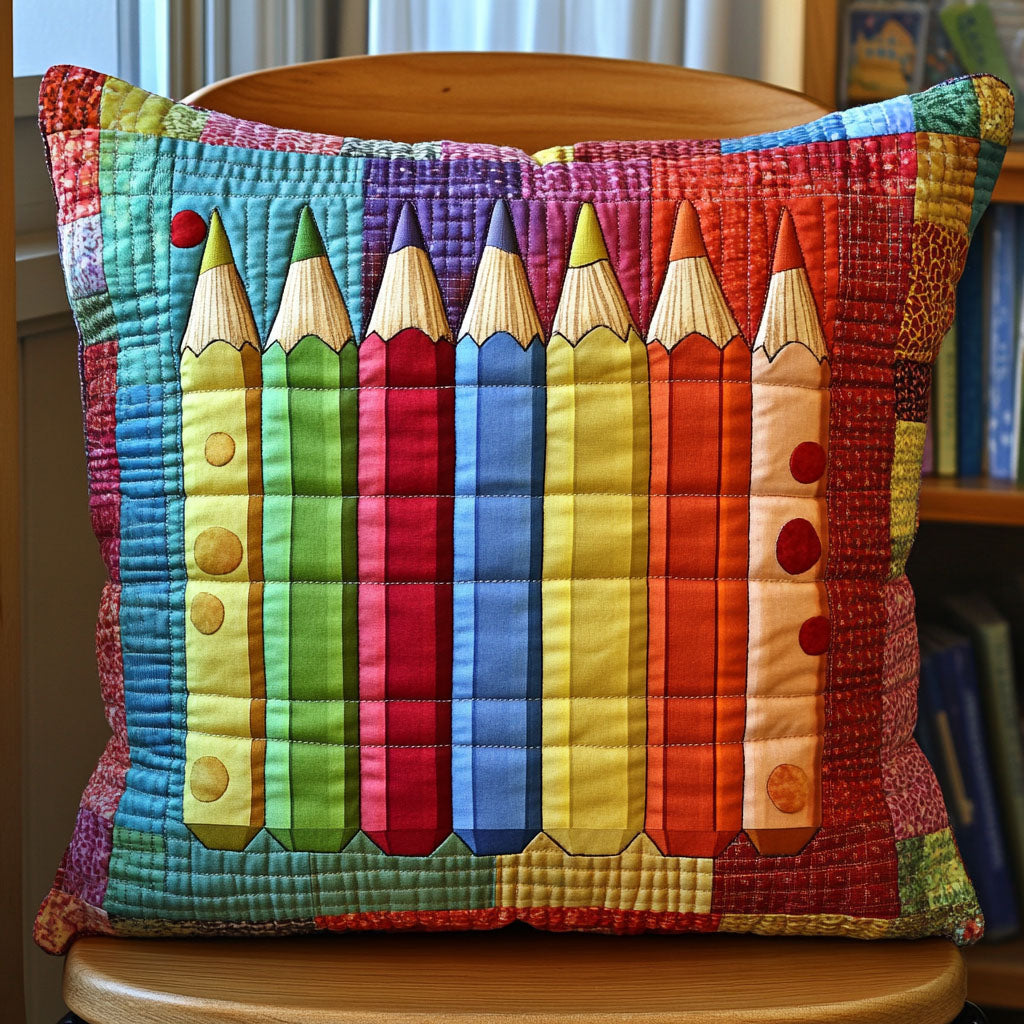 Pencil Magic Quilted Pillow Case NCU0PT7203