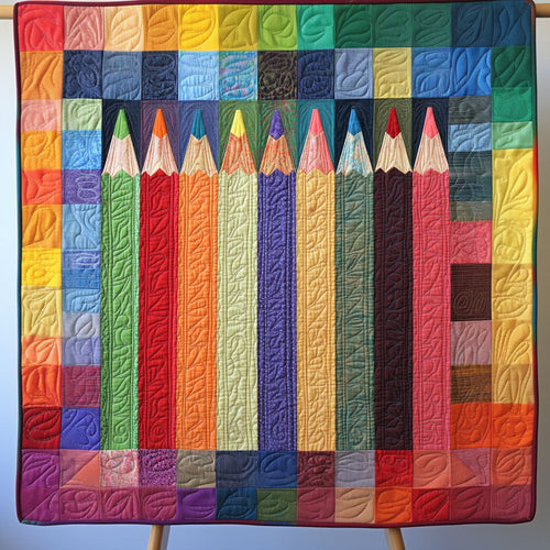 Pencil Patch Quilted Blanket NCU0PT7193