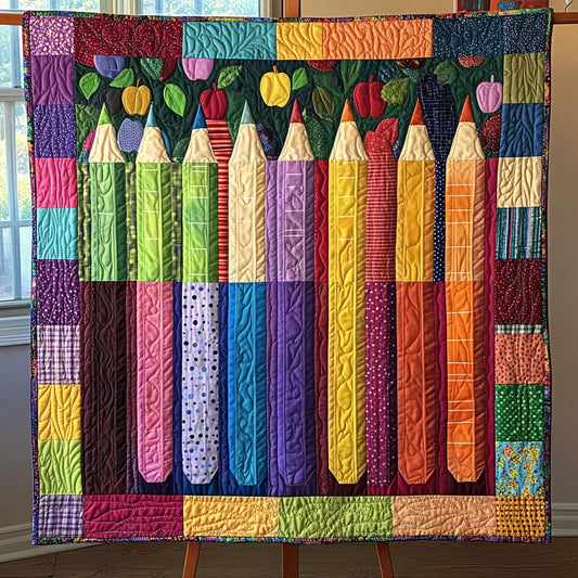 Pencil Power Quilted Blanket NCU0PT7195