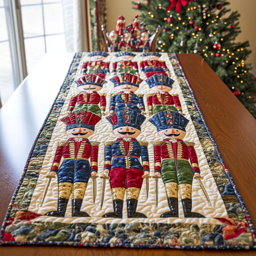 Peppermint Twist Quilted Table Runner NCU0DK1226