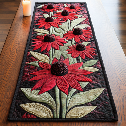Petal Beauty Quilted Table Runner NCU0VH4465