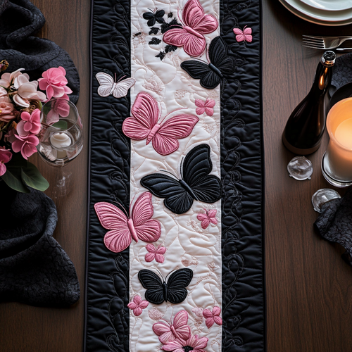 Petal Charm Quilted Table Runner NCU0VH2223