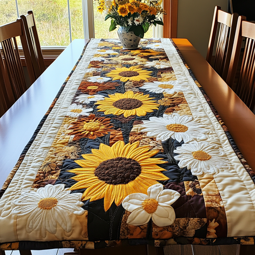 Petal Dreams Quilted Table Runner NCU0VL1890