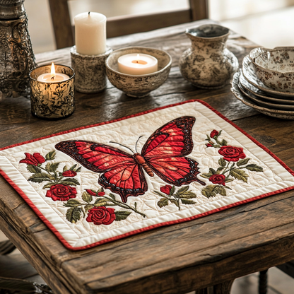 Petal Flight Quilted Place Mat NCU0VH5227