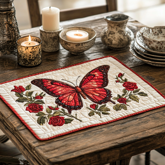 Petal Flight Quilted Place Mat NCU0VH5227
