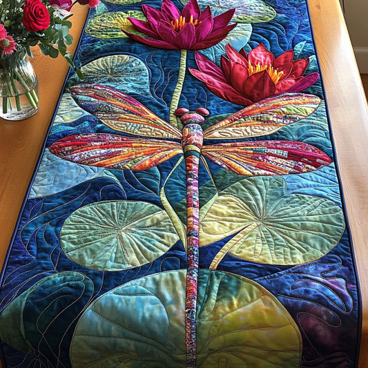Petal Glide Quilted Table Runner NCU0PT5420