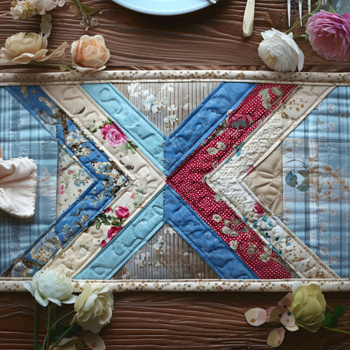 Petal Harmory Quilted Table Runner NCU0PT11248