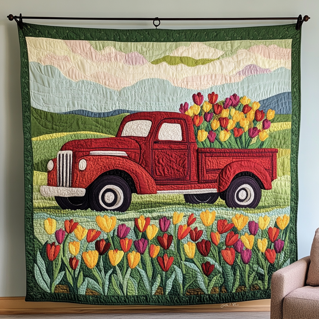 Petal Haul Quilted Blanket NCU0DK5779