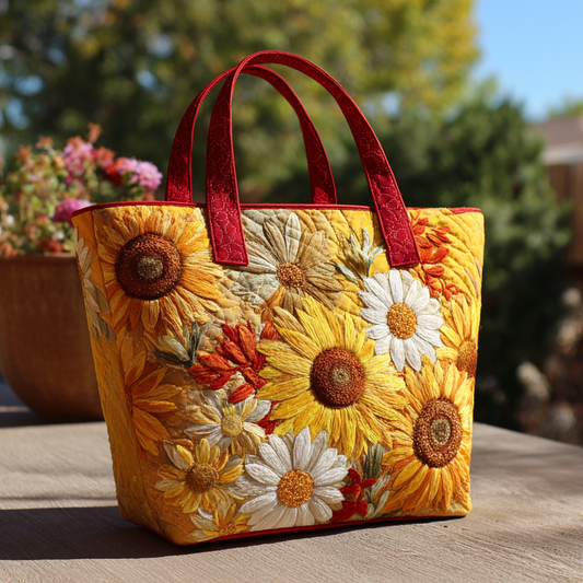 Petal Joy Quilted Tote Bag NCU0VL2819