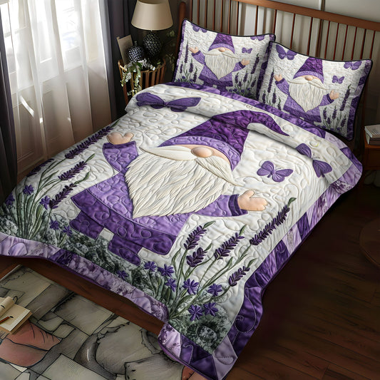 Petal Keeper 3-Piece Quilted Bedding Set NCU0PT3196