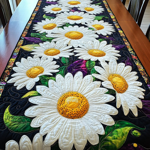 Petal Parade Quilted Table Runner NCU0DK6029