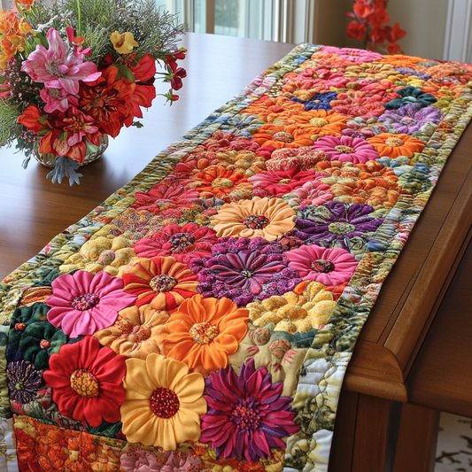 Petal Parade Quilted Table Runner NCU0DK6121