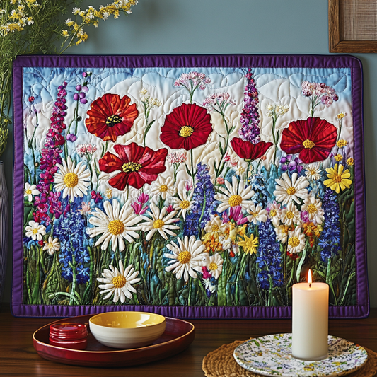 Petal Path Quilted Place Mat NCU0VH5652