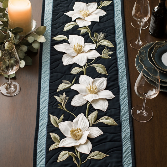 Petal Path Quilted Table Runner NCU0VH2461