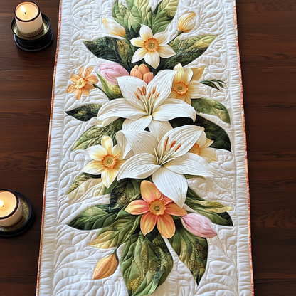 Petal Pathway Quilted Table Runner NCU0VL1560