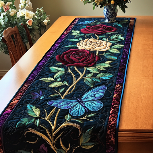 Petal Perfection Quilted Table Runner NCU0VL1428