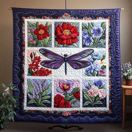 Petal Perfection Retreat Quilted Blanket NCU0PT3514