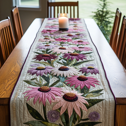 Petal Power Quilted Table Runner NCU0VH4457