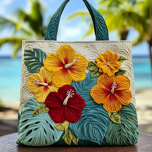Petal Shine Quilted Tote Bag NCU0VL2766