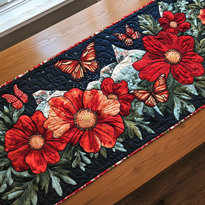 Petal Wings Quilted Table Runner NCU0DK4045