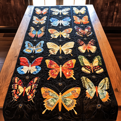 Petal Wings Quilted Table Runner NCU0DK4140