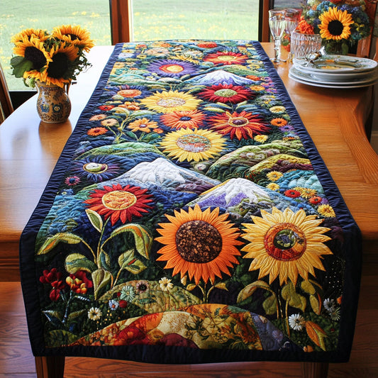 Petals of Joy Quilted Table Runner NCU0PT5233