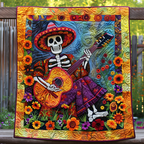 Petals of the Afterlife Quilted Blanket NCU0DV1721