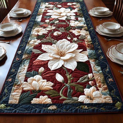 Petals of the Past Quilted Table Runner NCU0PT3860