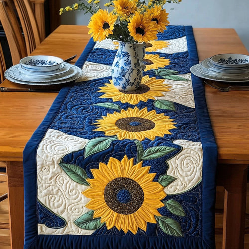 Petalscape Quilted Table Runner NCU0PT5234