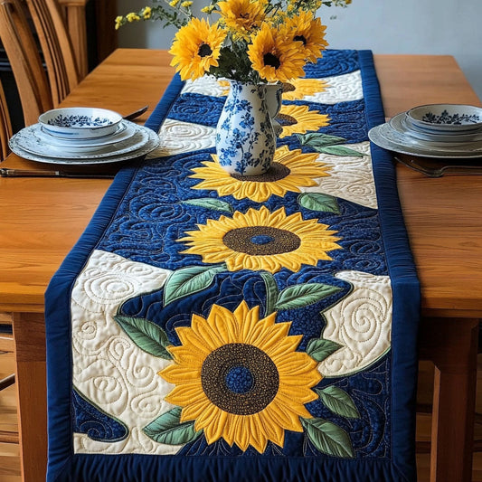 Petalscape Quilted Table Runner NCU0PT5234