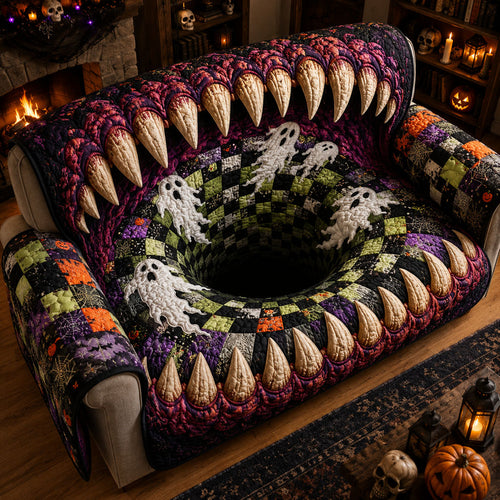 Phantom Gateway Quilted Sofa Cover NCU0PT11824