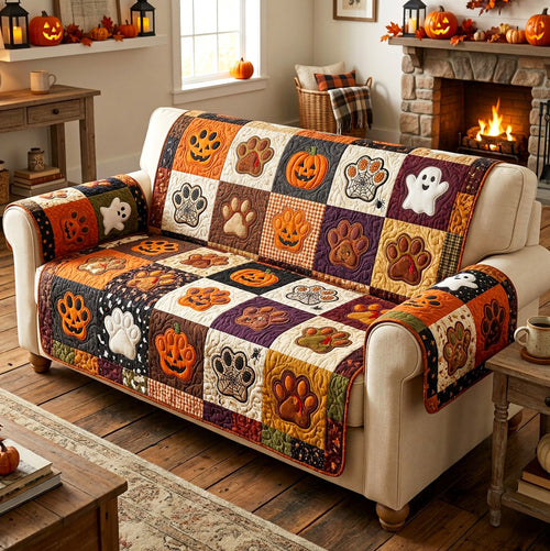 Phantom Paws Quilted Sofa Cover NCU0TV2104