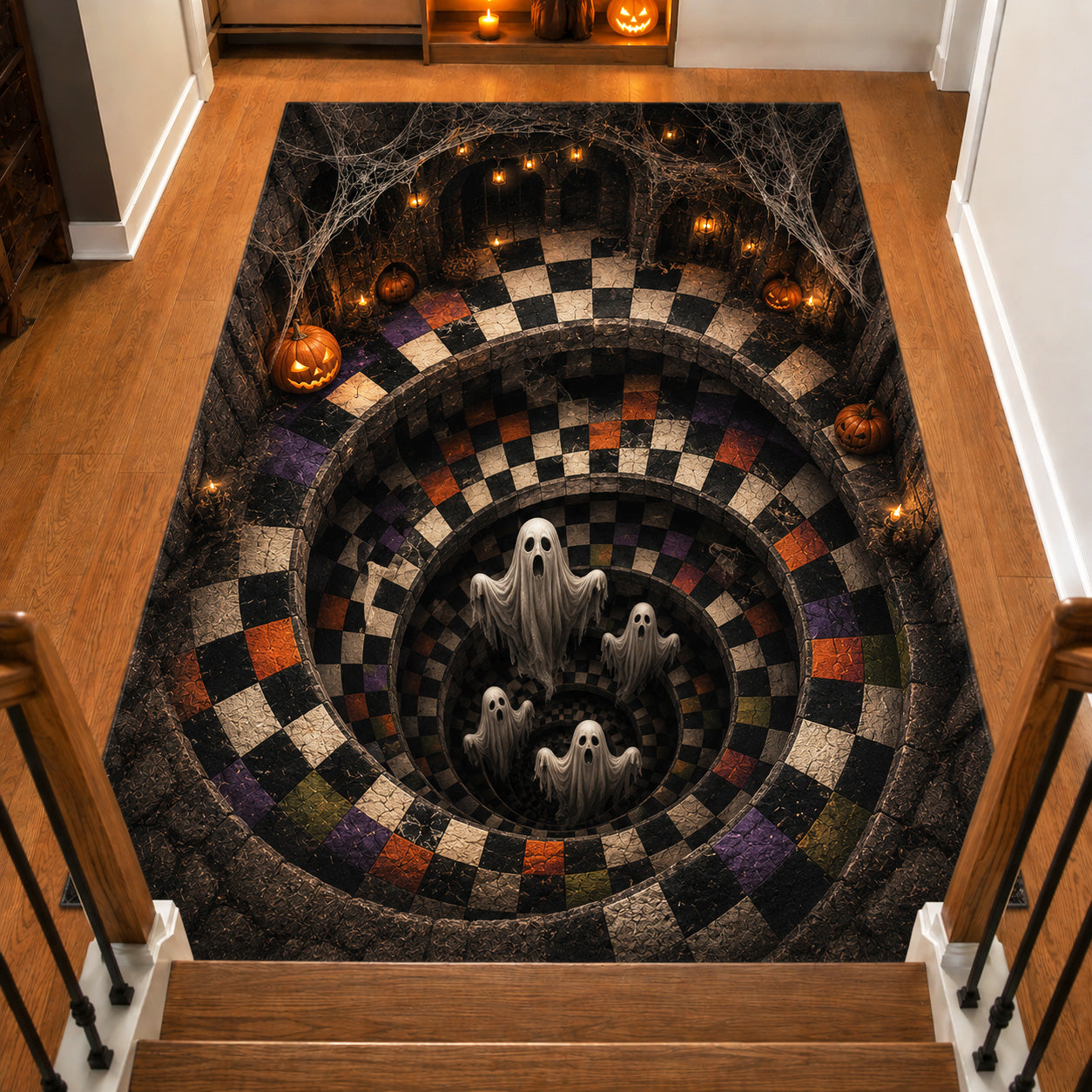 Phantom Spiral Area Rug NCU0TV2053