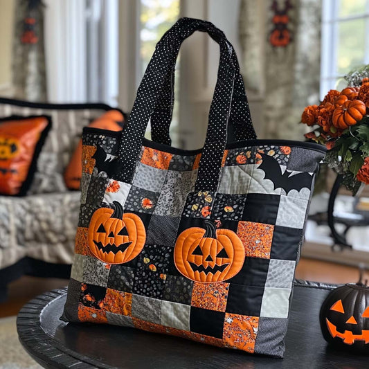 Phantom Trail Quilted Tote Bag NCU0NT9424