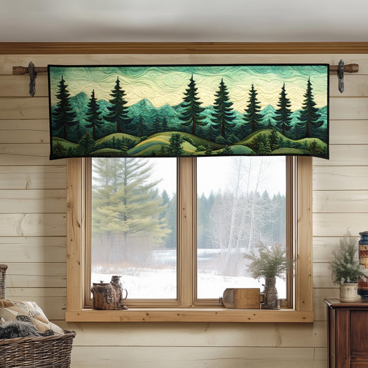 Pine Horizon Quilted Valance NCU0NT7182